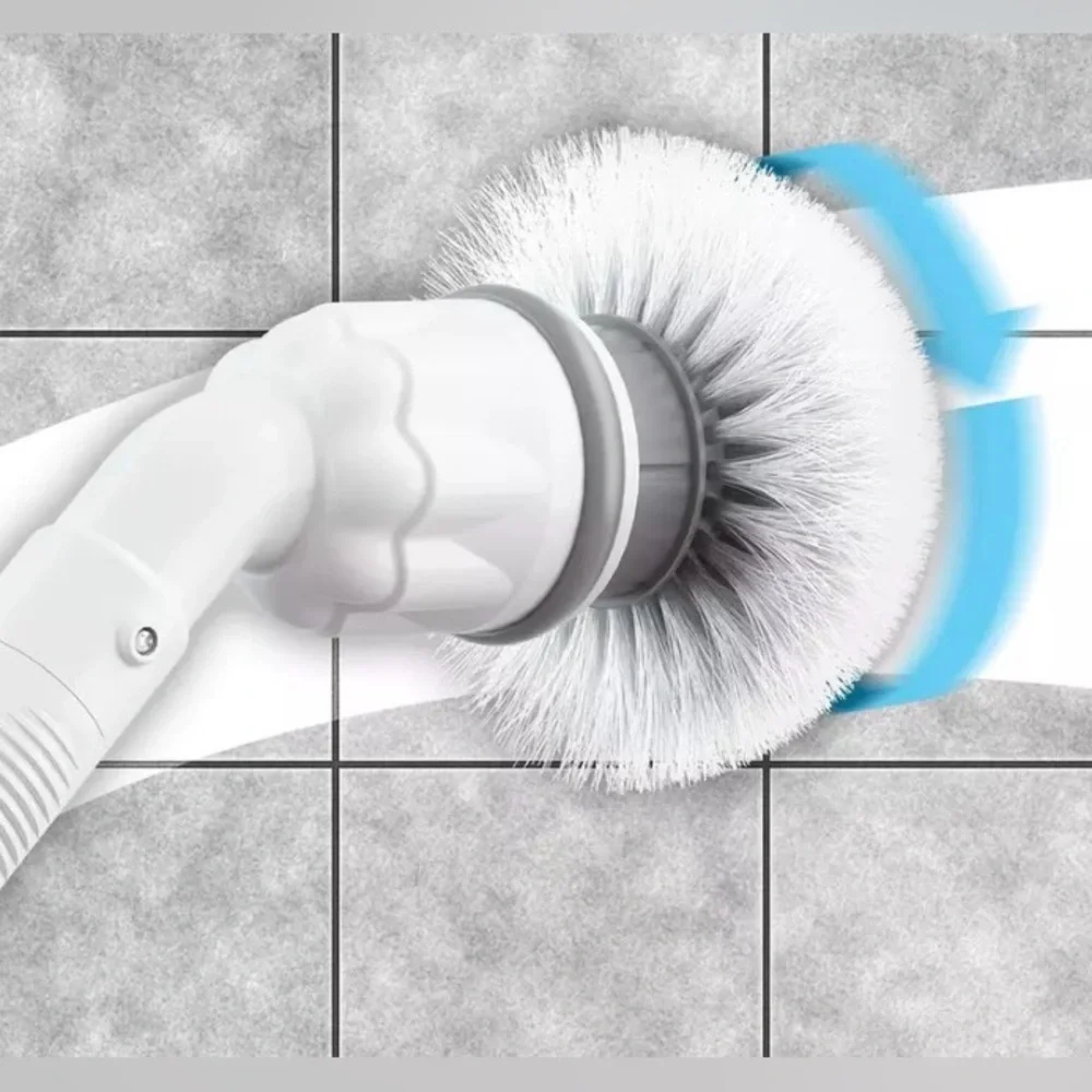 Hurricane Spin Scrubber Rechargeable Cordless Spin Brush with 3 Spin Brushes
